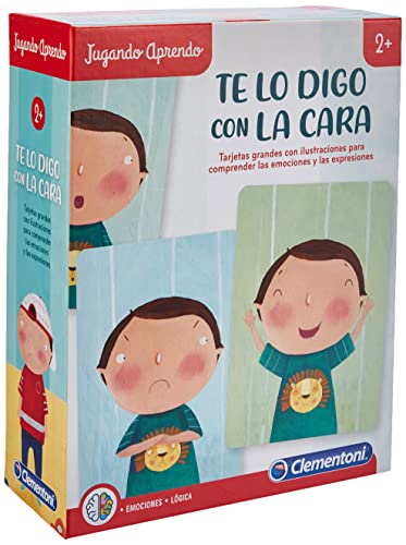 Clementoni-55305 - Te lo Digo con la Cara - juego educativo a partir de 2 años