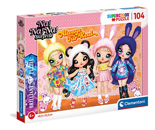 Clementoni- Brillant Na Surprise Puzzle Infantil, Multicolor (20186)