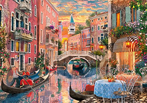 Clementoni-Collection Puzzle 6000 Piezas Atardecer en Venecia, Color (36524.1)