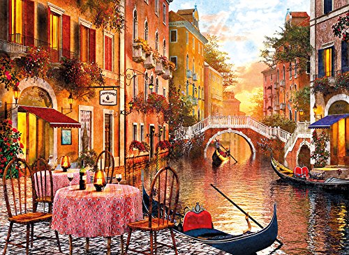 Clementoni- Collection: Venezia Los Pingüinos De Madagascar Puzzle, 1500 Piezas, Multicolor (31668)