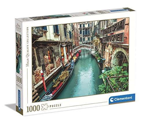 Clementoni Collection-Venice Canal Puzzle, 1000 Piezas, Multicolor (39458.6)