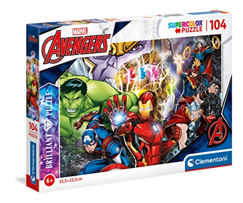 Clementoni- Marvel Avengers Puzzle Infantil, Multicolor (20181)