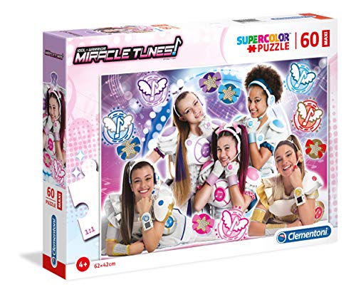 Clementoni - Miracle Tunes Puzzle de 60 Piezas, Multicolor, 26449