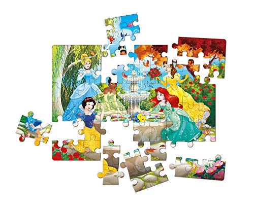 Clementoni- Princesas Disney Princess Puzzle Infantil, Multicolor (26064)