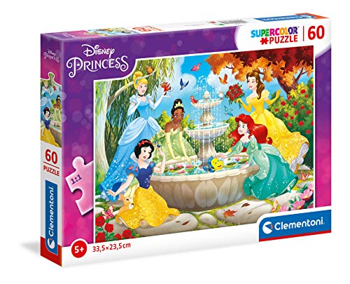 Clementoni- Princesas Disney Princess Puzzle Infantil, Multicolor (26064)