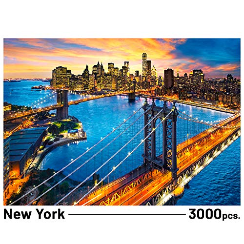 Clementoni Puzzle 3000 Piezas New York, Color (33546.6)