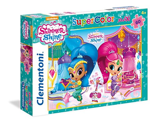 Clementoni Puzzle 60 Maxi Piezas, Shimmer and Shine (26421)