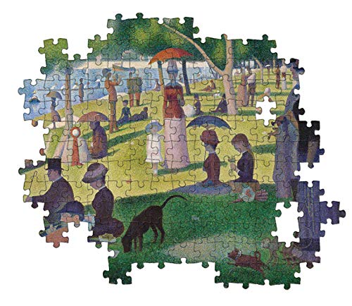 Clementoni-PZL 1000 Seurat UNA Tarde DE Domingo EN LA Isla DE LA Grande JATTE Puzzle Adulto, Multicolor (39613)