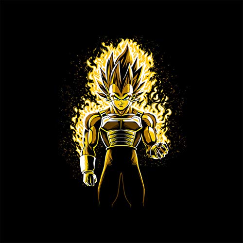 Cloud City 7 Dragon Ball Z Super Saiyan Vegeta Yellow Flame Mug