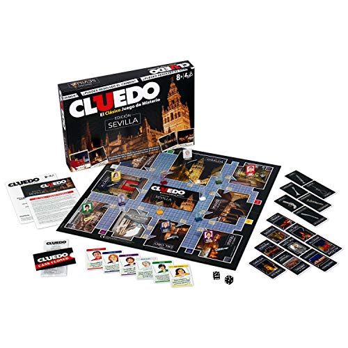 Cluedo de Sevilla - Juego de Mesa de Misterio de Winning Moves - Resuelve el Enigma en la Ciudad de Sevilla - Versión en Español