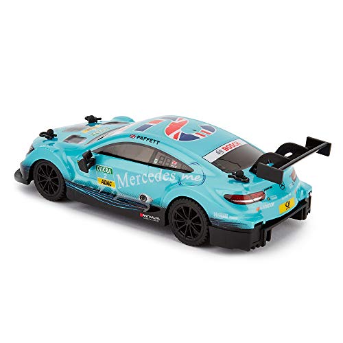 CMJ RC Cars 124RMBL Mercedes DTM - Mando a Distancia Oficial para Coche (Escala 1:24, 2,4 GHz), Color Azul