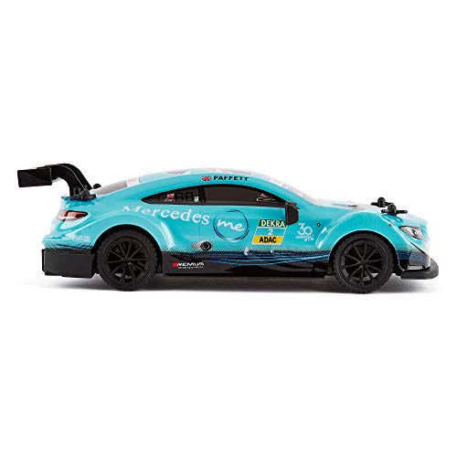 CMJ RC Cars 124RMBL Mercedes DTM - Mando a Distancia Oficial para Coche (Escala 1:24, 2,4 GHz), Color Azul