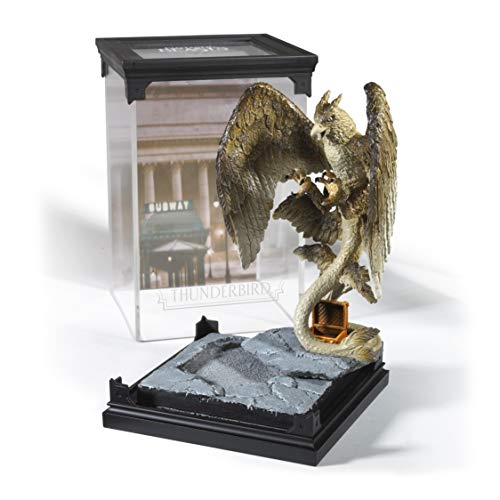 Colección Noble NN5260 Bestias de Harry Potter Criaturas mágicas Animales fantásticos y dónde encontrar-Criaturas mágicas-Diorama Pájaro del Trueno, multicolor