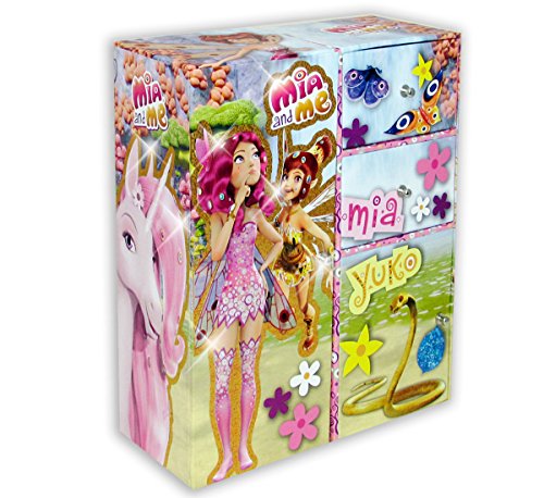 Coloring - Taquilla Doble Glitter, diseño MIA & Me (Cife 86353)