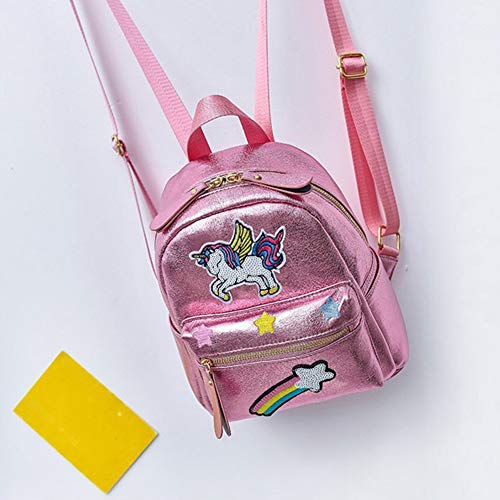 Comtervi Mochilas de la escuela Unicornio, bolsos del estudiante del arco iris del unicornio de la moda de la fantasía para las muchachas muchachas Adolescentes