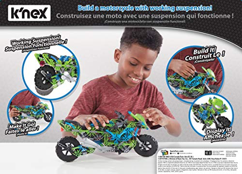 Conjuntos de construcción K'NEX Mega Motocicleta Edades 9+