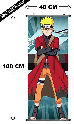 CoolChange Kakemono/Poster de la Serie Naruto, Tema: Naruto Uzumaki