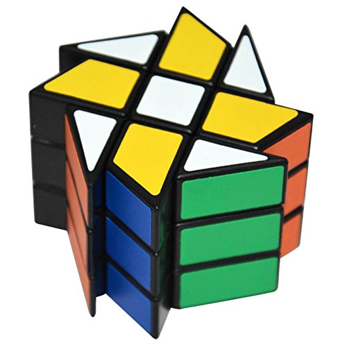 Coolzon Puzzle Cube Fenghuolun Especial Juego de Puzzle PVC Adhesivo 57mm, Negro