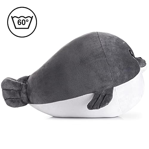 corimori® - Animales de Peluche XXL Grandes para niños pequeños, mullidos y Suaves, Calidad Suave (Bubbles (Gris))