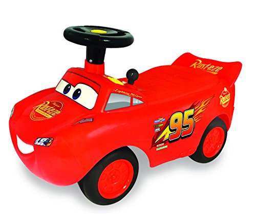 Correpasillos Rayo McQueen Cars Actividades Con Luces y Sonidos 34x56x29cm 1-3 años