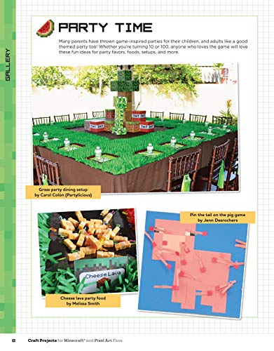 Craft Projects for Minecraft and Pixel Art Fans: 15 Fun, Easy-to-Make Projects