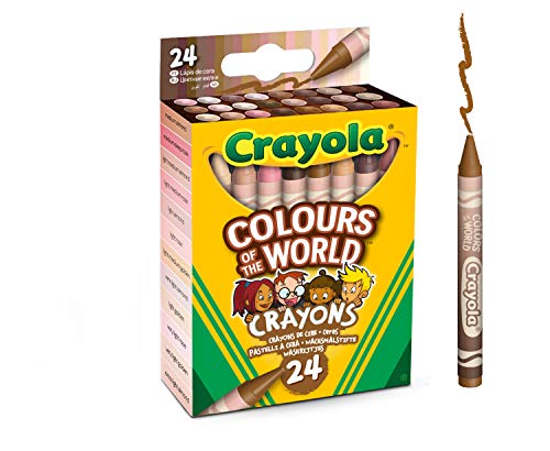 CRAYOLA Colours of The World - 24 Ceras, 52-0114