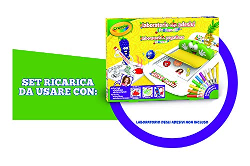 CRAYOLA - Recarga del Laboratorio de Las Pegatinas perfumelli-Set de 2 Unidades del 25-7250