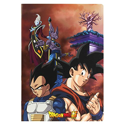 Cuaderno Piqué A4-96 páginas Seyès – Dragon Ball S – Marrón