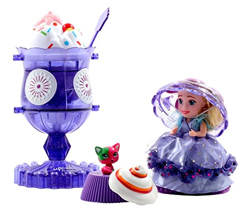 Cupcake Surprise- Muñeca Playset Helado (Haschel 34659)