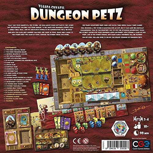 Czech Games Edition Dungeon Petz Board Game