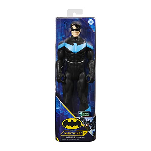 DC Comics Batman Figura de acción Nightwing de 12 Pulgadas, para niños de 3 años en adelante