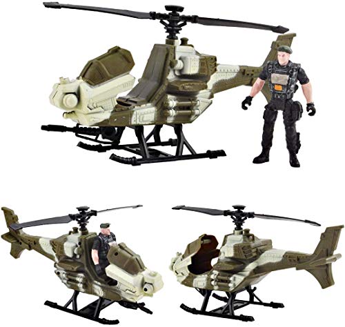 deAO Vehículos de Combate Modelo Die-Cast a Pequeña Escala Figuras Coleccionables Conjunto Playset Fuerzas Armadas y Unidad de Defensa Militar