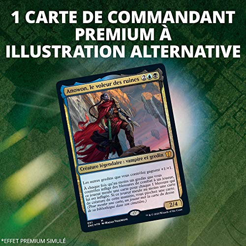 Deck Commander Magic: The Gathering Renaissance de Zendikar – Ataque furtivo (Azul y Negro Deck)