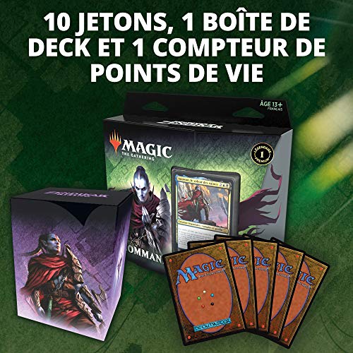 Deck Commander Magic: The Gathering Renaissance de Zendikar – Ataque furtivo (Azul y Negro Deck)