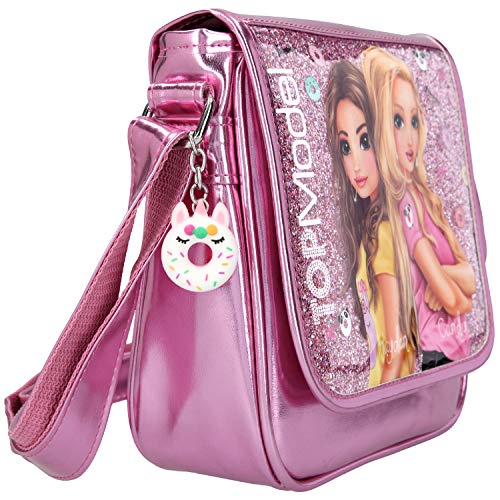 Depesche- Bolso Bandolera, TopModel Candy Cake, Rosa, Aprox. 6 x 20 x 20 cm. (11013)