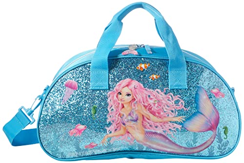 Depesche-DP-0011048 Bolsa de Deporte, Fantasy Model Mermaid, Azul, Aprox. 43 x 15 x 23 cm Color (11048)