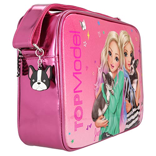 Depesche TopModel Friends 10766 - Bolso Bandolera (34 x 24 x 10 cm), Color Rosa