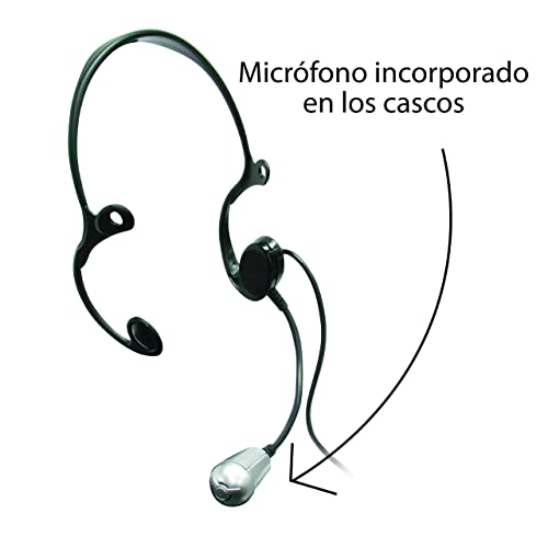 DEQUBE- Mesa Mezclas de DJ con diversas Bases y Efectos, Incluye Bola de Luces Intermitentes de Disco, conexión Bluetooth a Dispositivos, Color Negro, Mediano (916D00040)