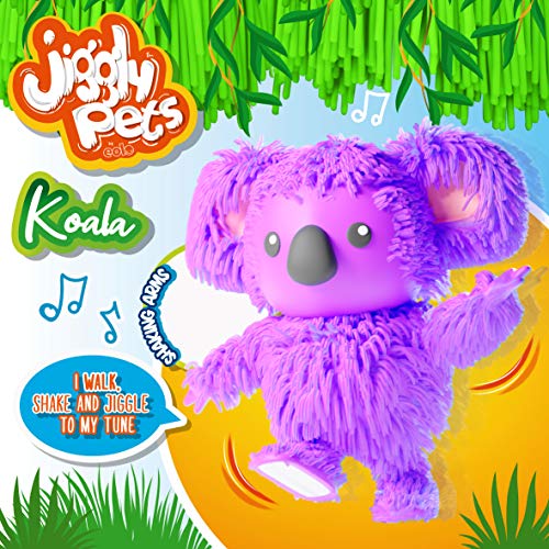 Desconocido Jiggly Pets Koala - Púrpura, JP007-PU