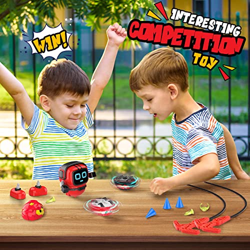 DEVRNEZ Juguetes Niños 3-8 Años,Coches de Juguetes Juegos para Niños de 3-8 Años Juguetes para Niños de 3-8 Años Regalo Navidad Niño Coches Hot Wheels Regalos para Niños Robot Educativo La Noche Buena