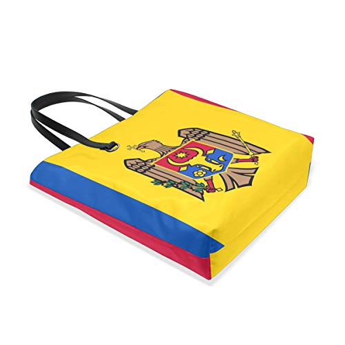 DEZIRO - Bolsas para uso diario con bandera de Moldova