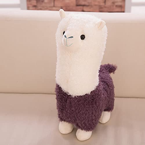 Dibujos Animados De Alpaca De Peluche De Dibujos Animados Cordero Muñeca Ragdoll Tela De Peluche Muñeca Decoración De La Habitación De Los Niños Regalo De Cumpleaños Almohada Cojín Muñeco De Peluche