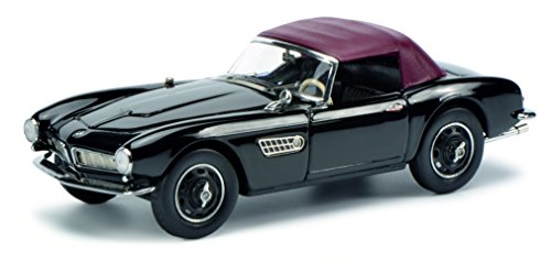 'Dickie-Schuco 450218000 – "BMW 507, 1: 43 Vehículo, Negro/Rojo , color/modelo surtido