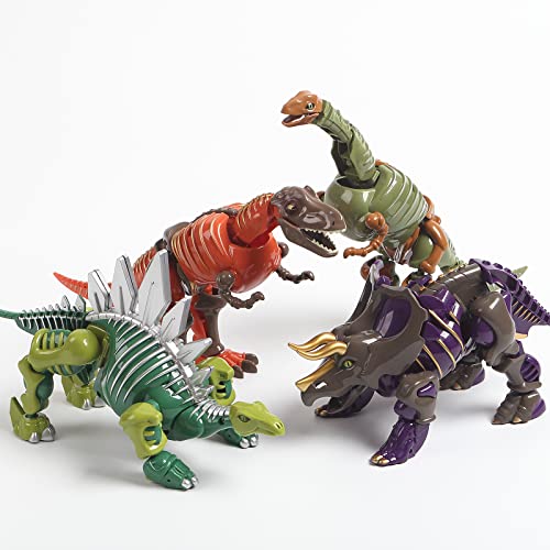 Dinosaurios Juguetes , TUNJILOOL Transformers Juguete , 2 en 1 Transformable Dinosaurio Robots para 4 5 6 7 8 9 10 11 12 Años Niños Niñas