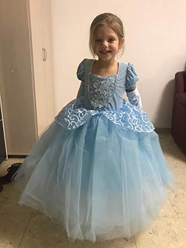 Disfraz de princesa de Cenicienta para Halloween o carnaval