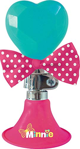 Disney - Claxon de bicicleta para niña, diseño de Minnie Mouse, multicolor, circunferencia 6,5 cm, longitud 14 cm