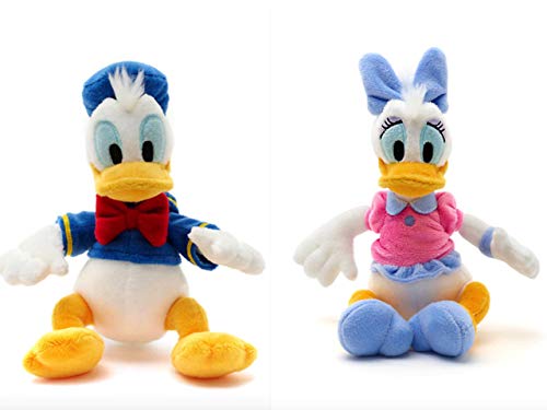 Disney Pato Donald e Pato Daisy Peluche Pequeño Set 20 cm