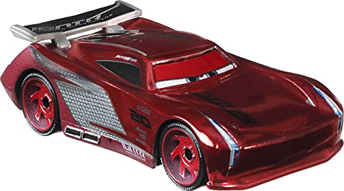 Disney Pixar Cars 3 Metal Series Racing Red Jackson Storm Die Cast