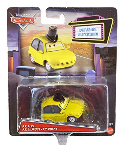 Disney Pixar Cars - Monsters Inc Escala 1/55 Fundido a Troquel Coleccionable Personaje Coche Modelo de vehículo - P.T. Flea