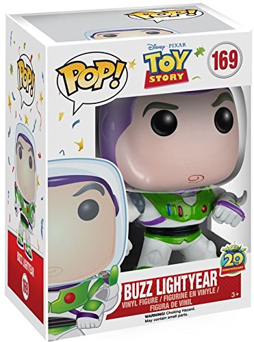 Disney Pixar: Toy Story - Buzz Lightyear "20th Anniversary" Funko Pop! Vinyl Figure (Includes Compatible Pop Box Protector Case)